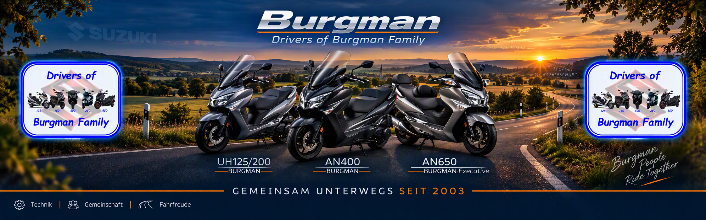 Driver´s of Burgman